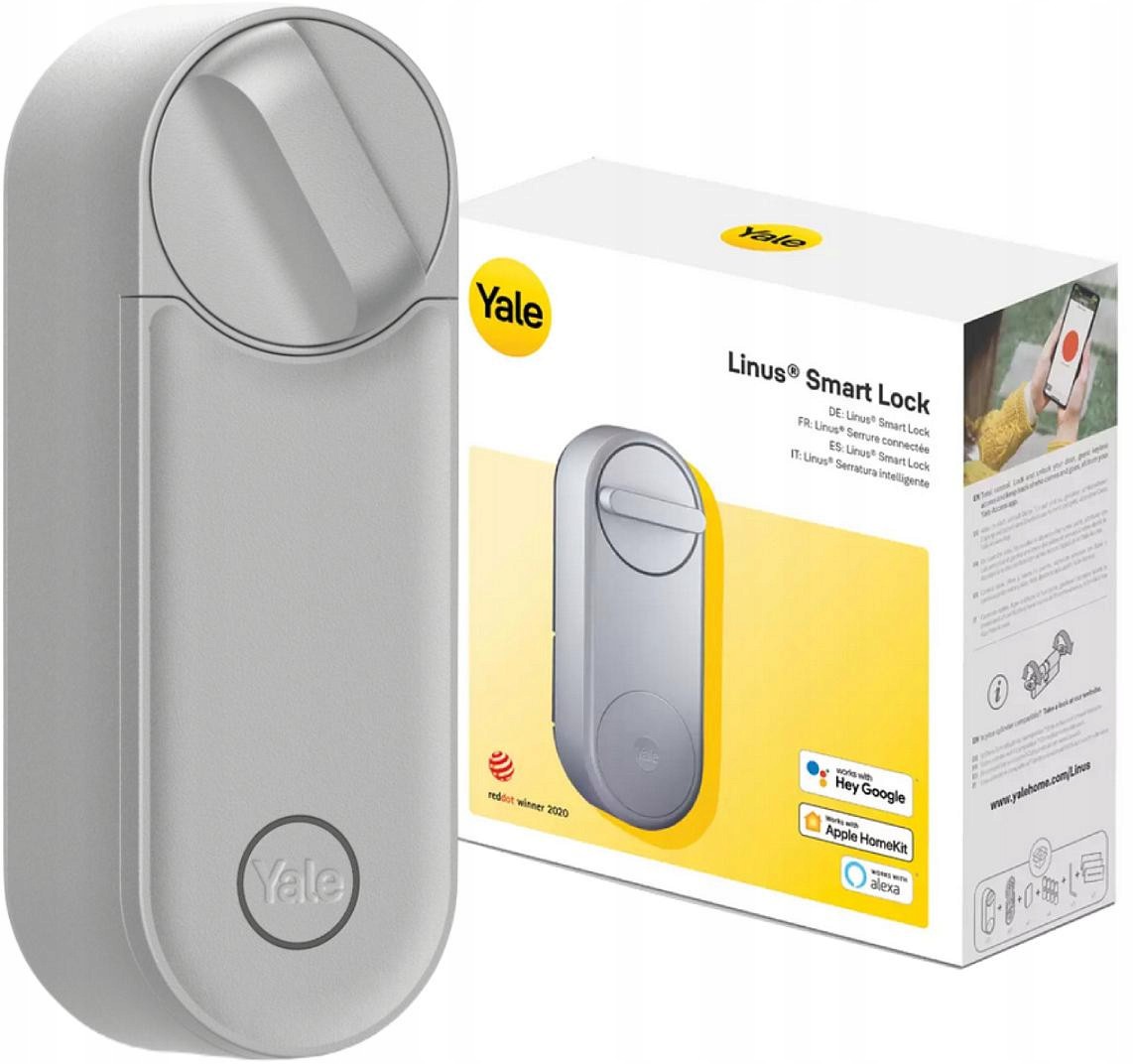 Yale Linus L2 Smart Lock strieborný