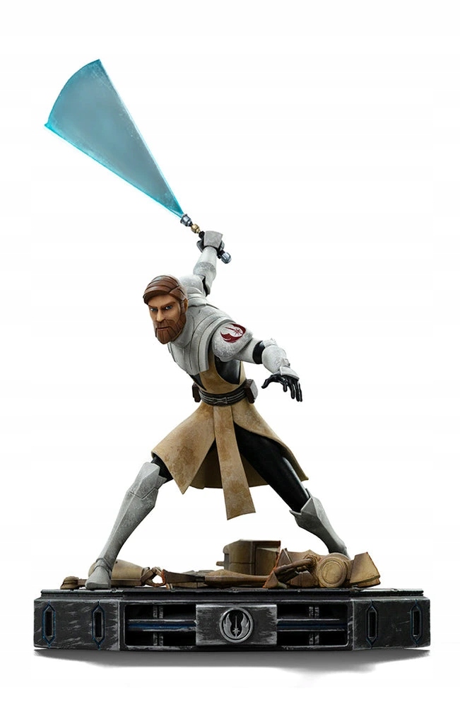 Soška Obi-Wan Kenobi Star Wars: Clone Wars, Art Scale 1/10, Star Wars