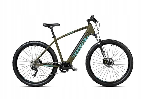 ROWER ROMET ELEKTRYCZNY e-RAMBLER E9.0 MOKKA-TURKUS RAMA 20