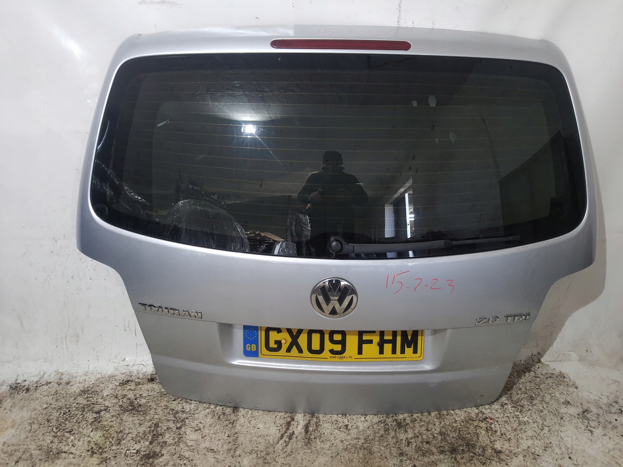 VOLKSWAGEN TOURAN 1T0 01-10 ЛЮК ЗАДНИЙ LA7W
