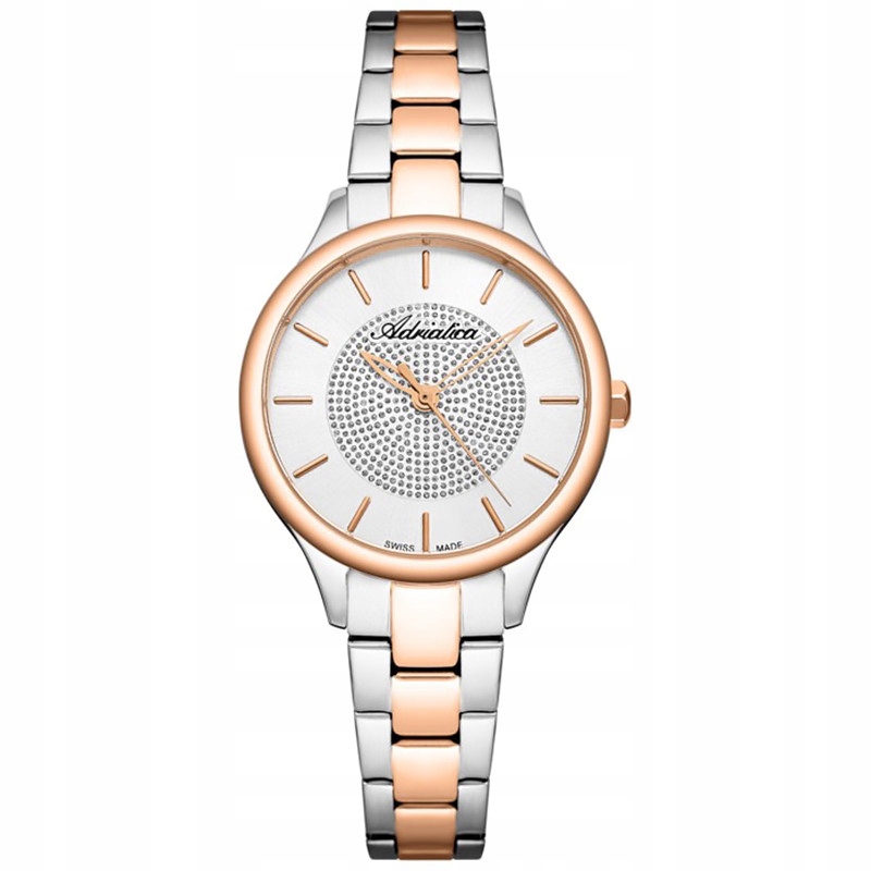 Dámské hodinky Adriatica A3818.R1R3Q Zirkony stříbrné