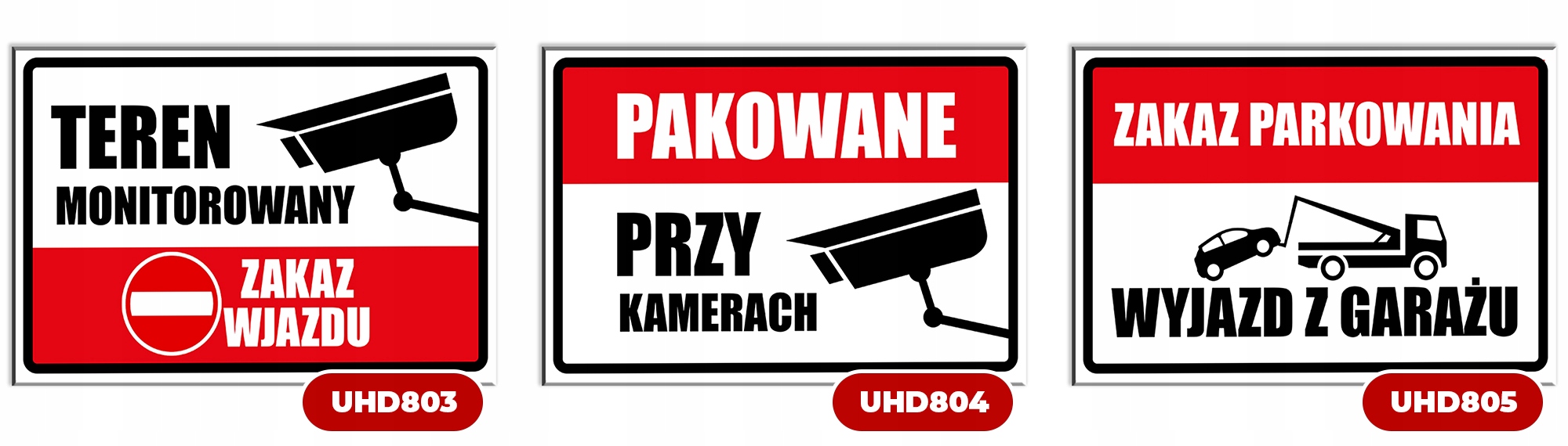 Tabliczka Informacyjna PCV 32x21 Brama Wjazdowa Wz Kolor inny