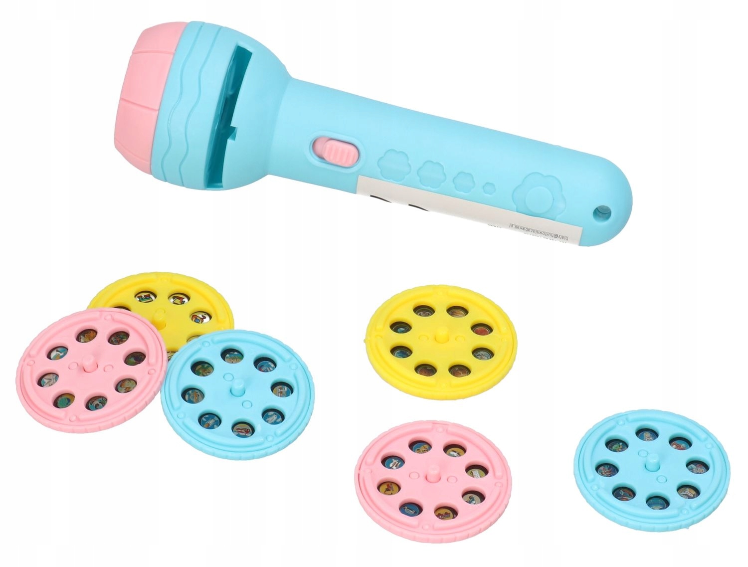 Latarka MINI PROJEKTOR slajdów 48 slajdów 4857 Marka inna