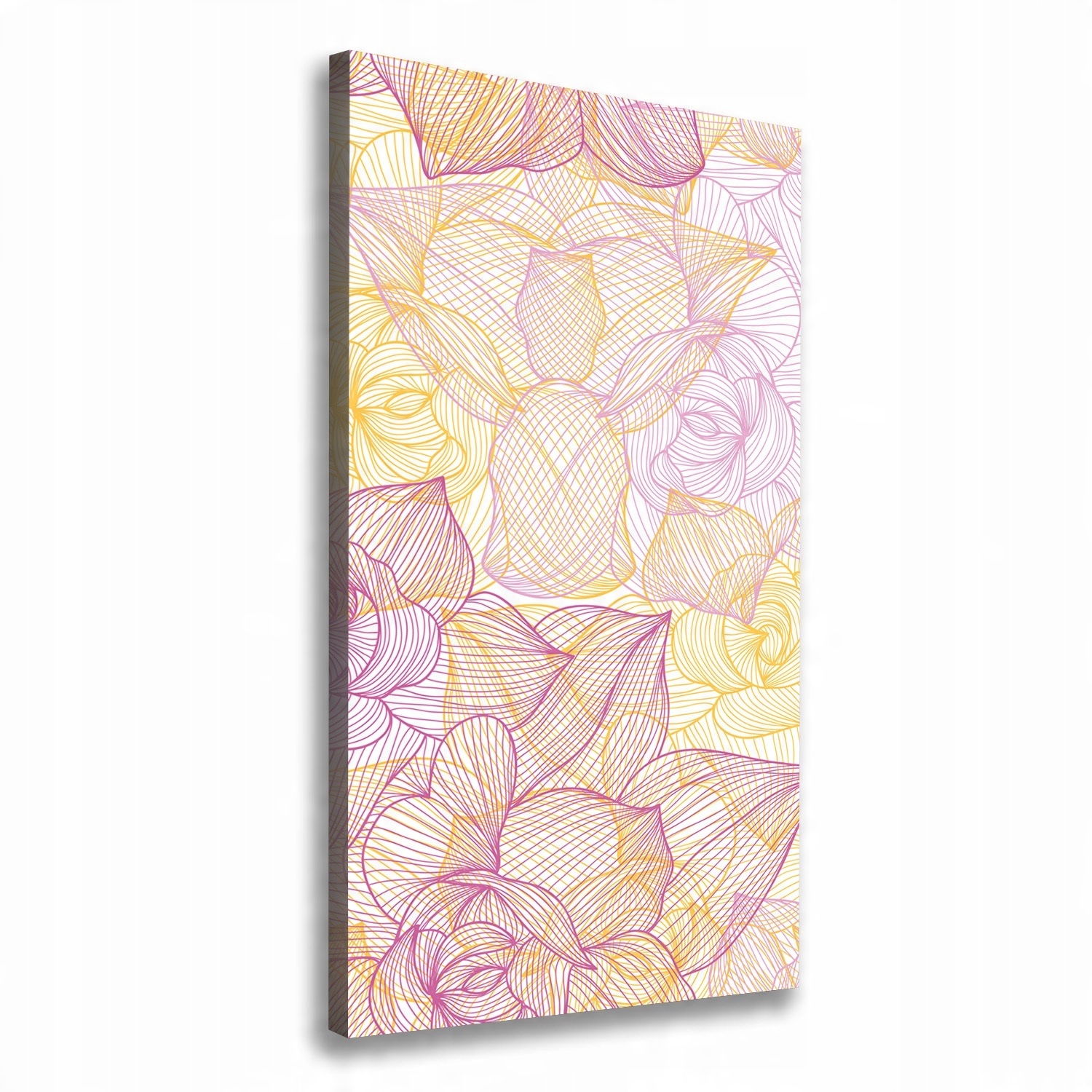 

Nowoczesny fotoobraz canvas na ramie Kwiaty 70x140