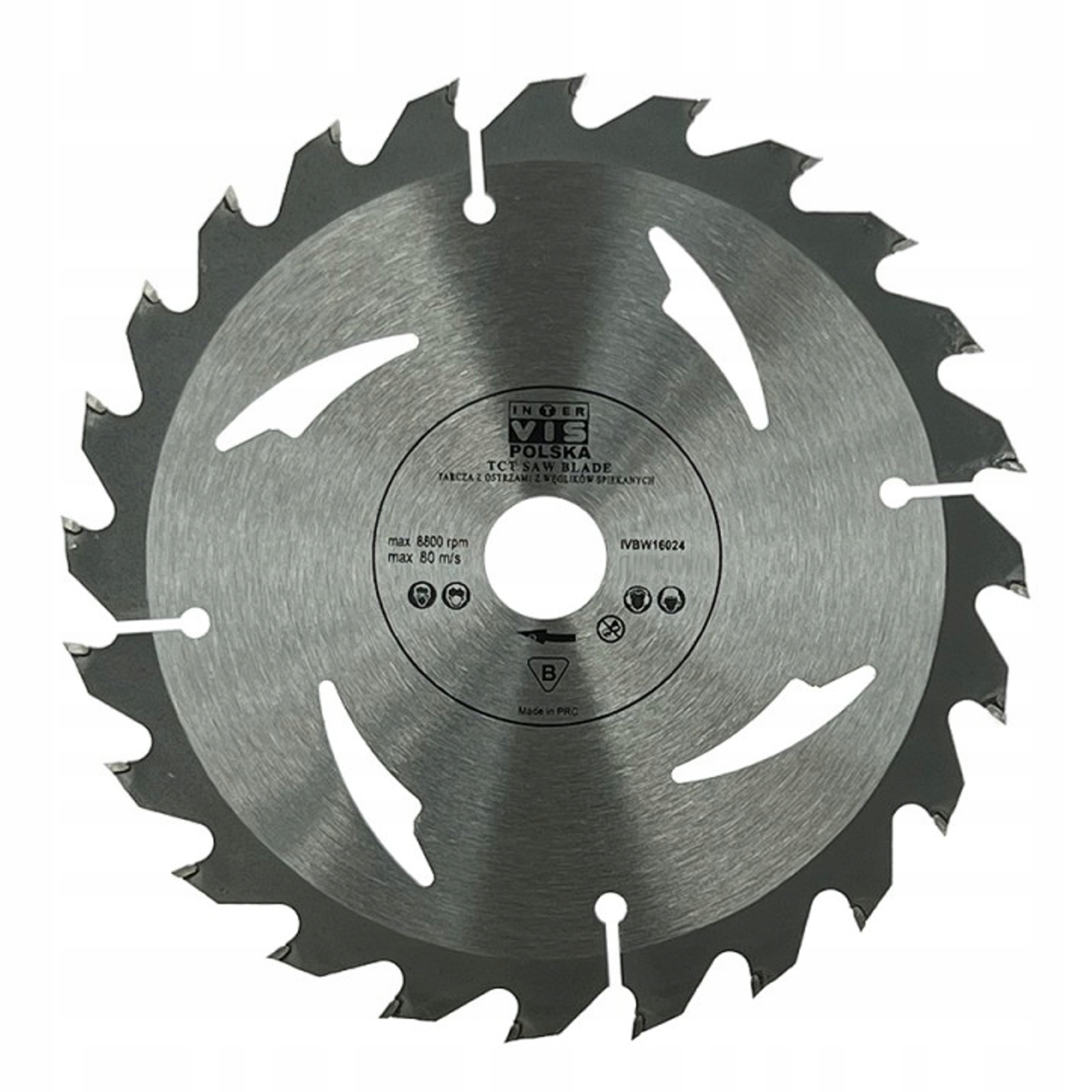 TARCZA DO DREWNA INTER-VIS 185/20/24T Kod producenta IVBW18524