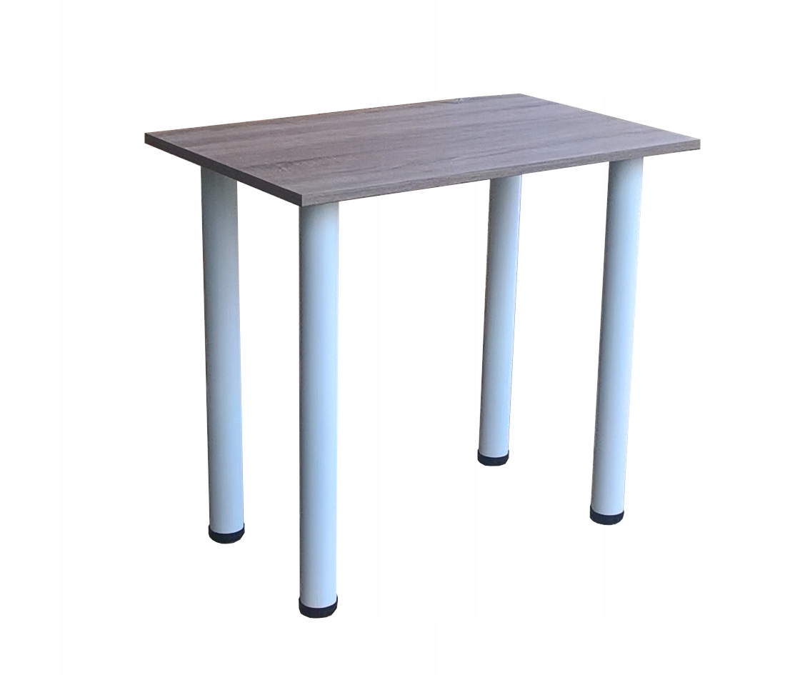 

Stół stolik kuchenny 80x80 dąb sonoma tabac biały