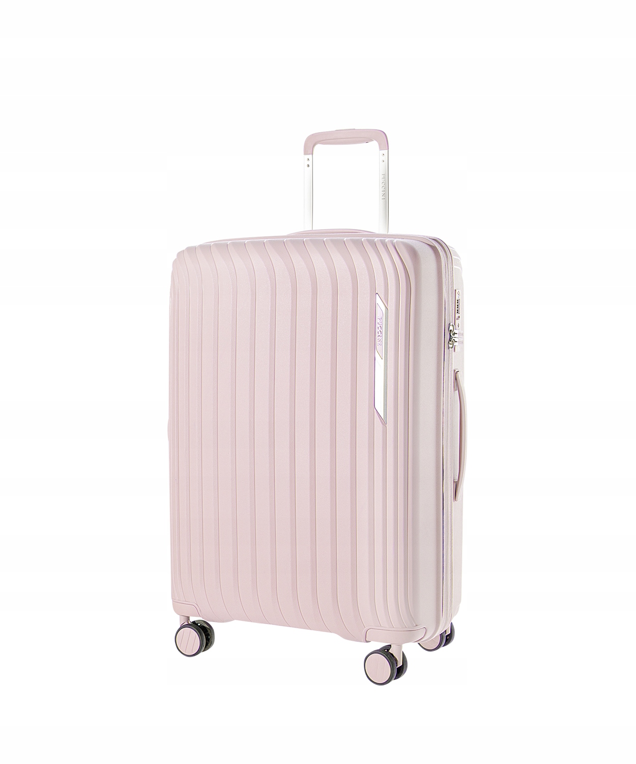 Walizka Średnia Podróżna Na Kółkach Twarda Lekka Puccini Różowa PP024B-3C