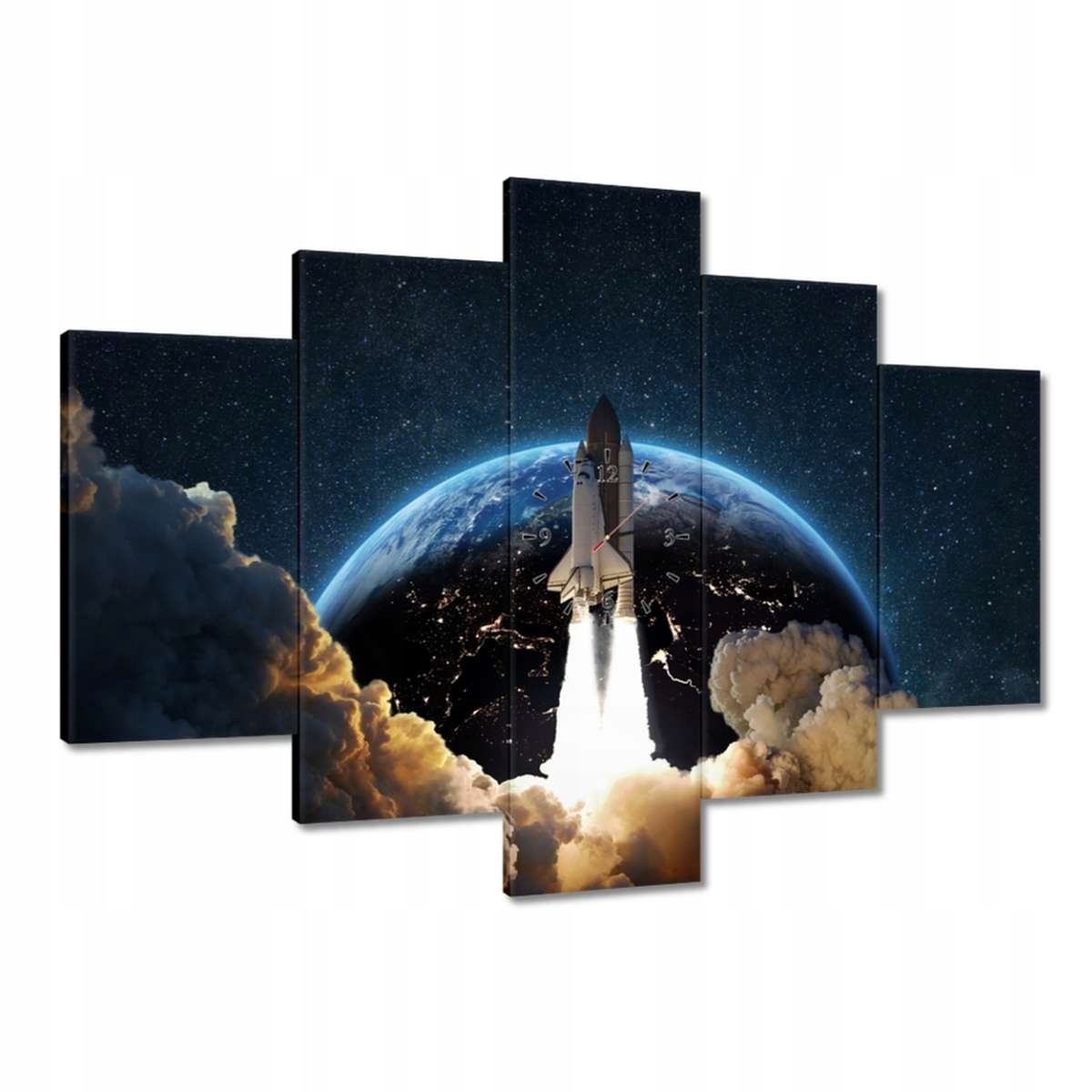 Hodiny 150x105 Štart rakety do vesmíru