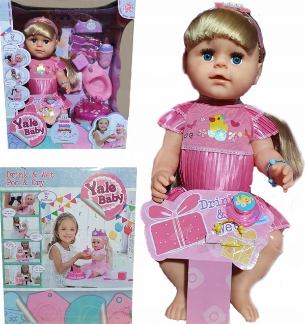 

Lalka Yale Baby Urodzinowa Akcesoria