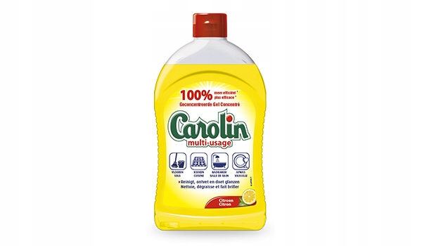 

Carolin Uniwersalny Płyn Czyszczący Citron 0,5l De