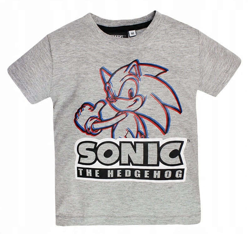 

Sonic Bluzeczka Bluzka Chłopięca T-shirt 98-104