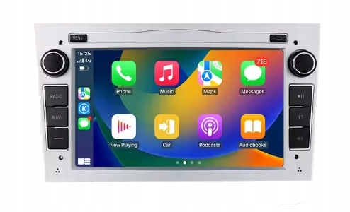 Radio 2 Din Navigace Android Opel Vectra C Zafira Astra H Corsa Silver