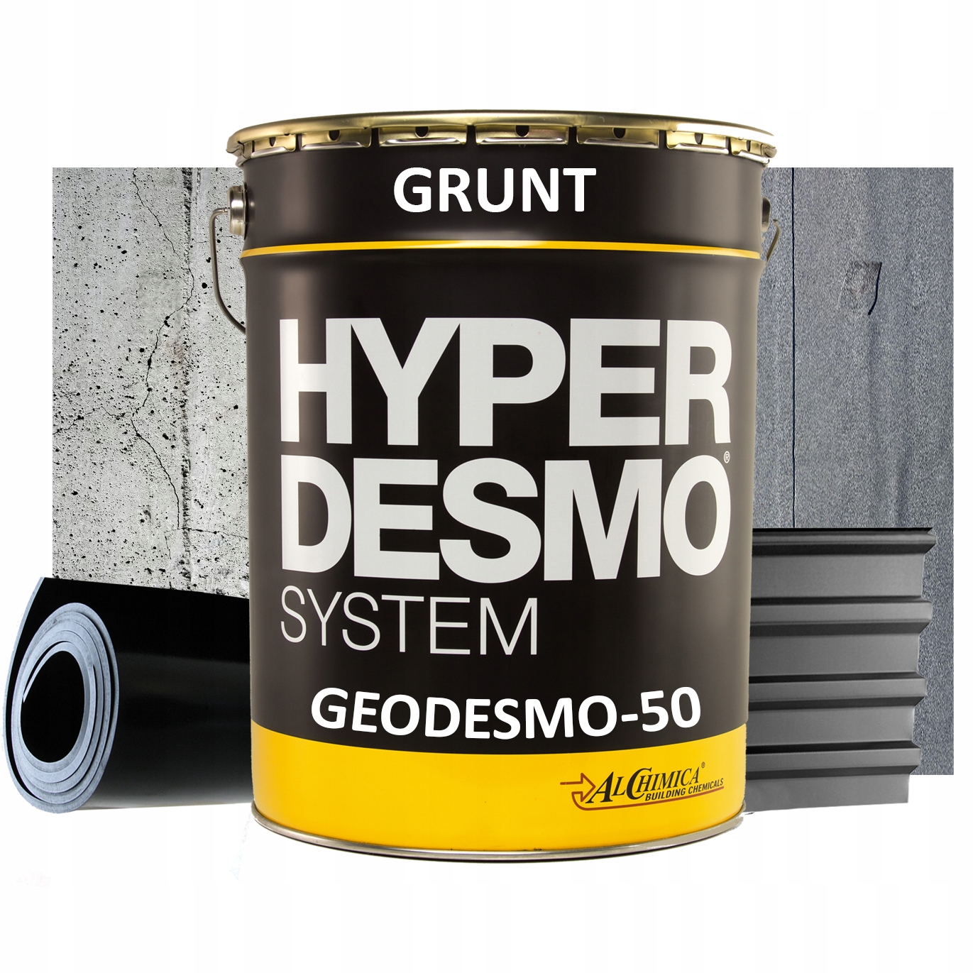 Grunt pod hydroizlację Beton Metal Drewno Alchimica Geodesmo 50 Primer 4L