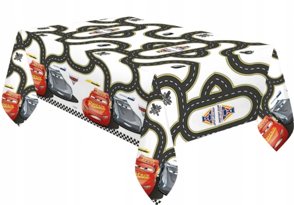 

Obrus plastikowy Cars 3 - 120 x 180cm Auta