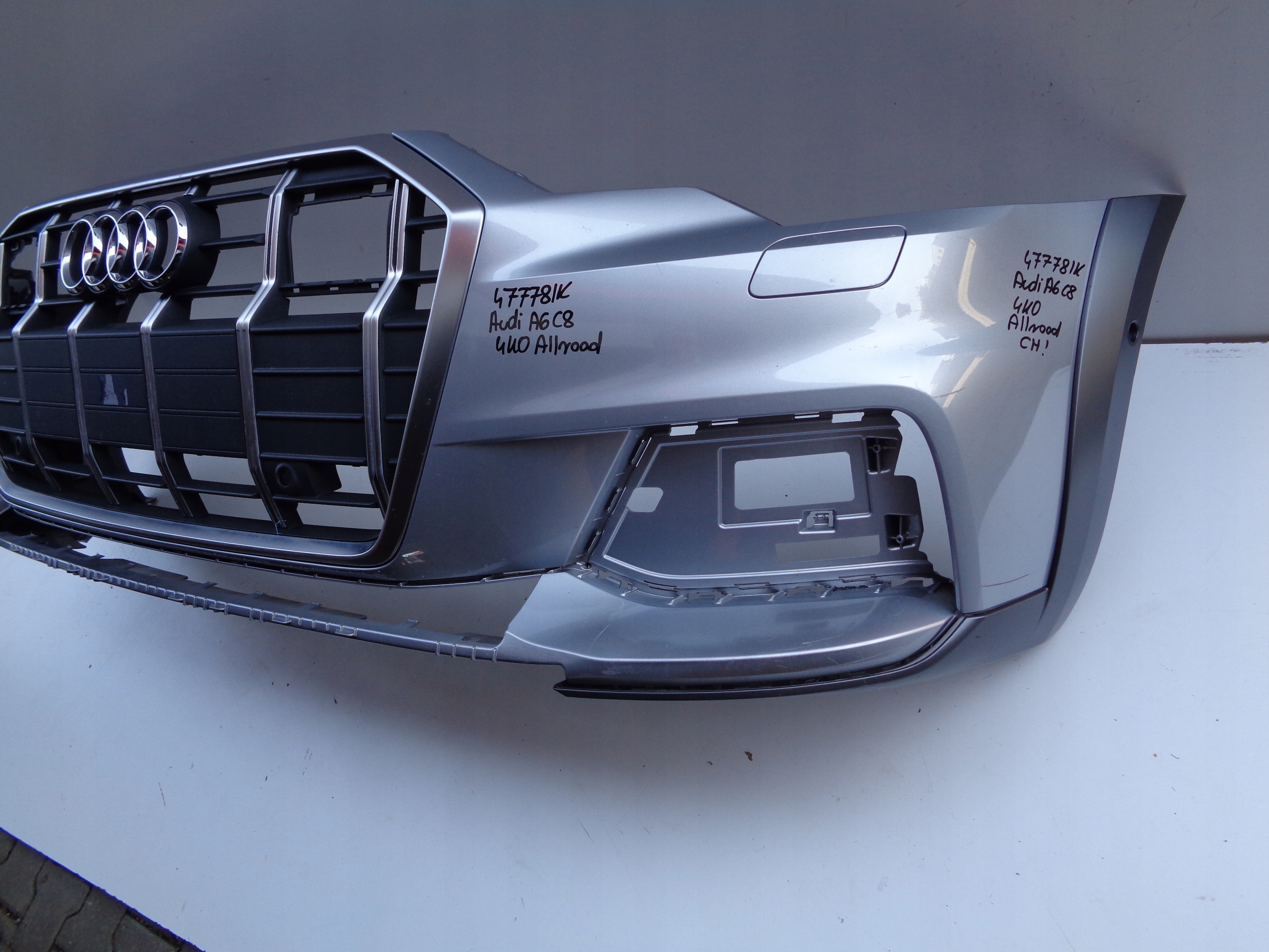 front bumper AUDI A6 C8 4K 4K0 ALLROAD NR 47778