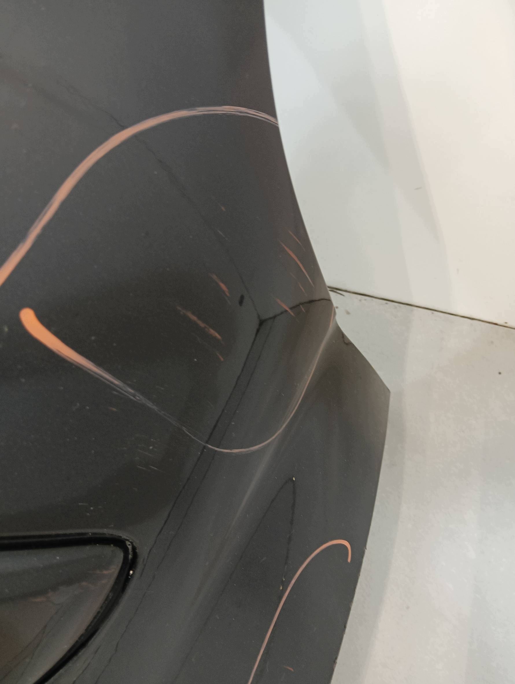 Paraurti posteriore nero Seat Altea e (2004- )
