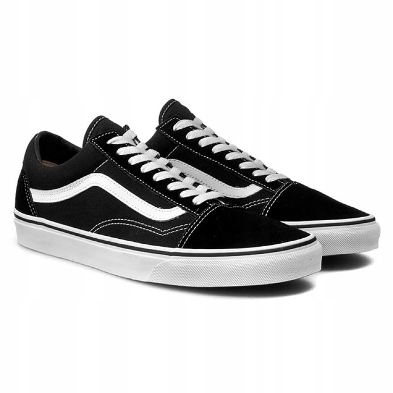 Pánské tenisky Vans Old Skool černé kožené velikost 38