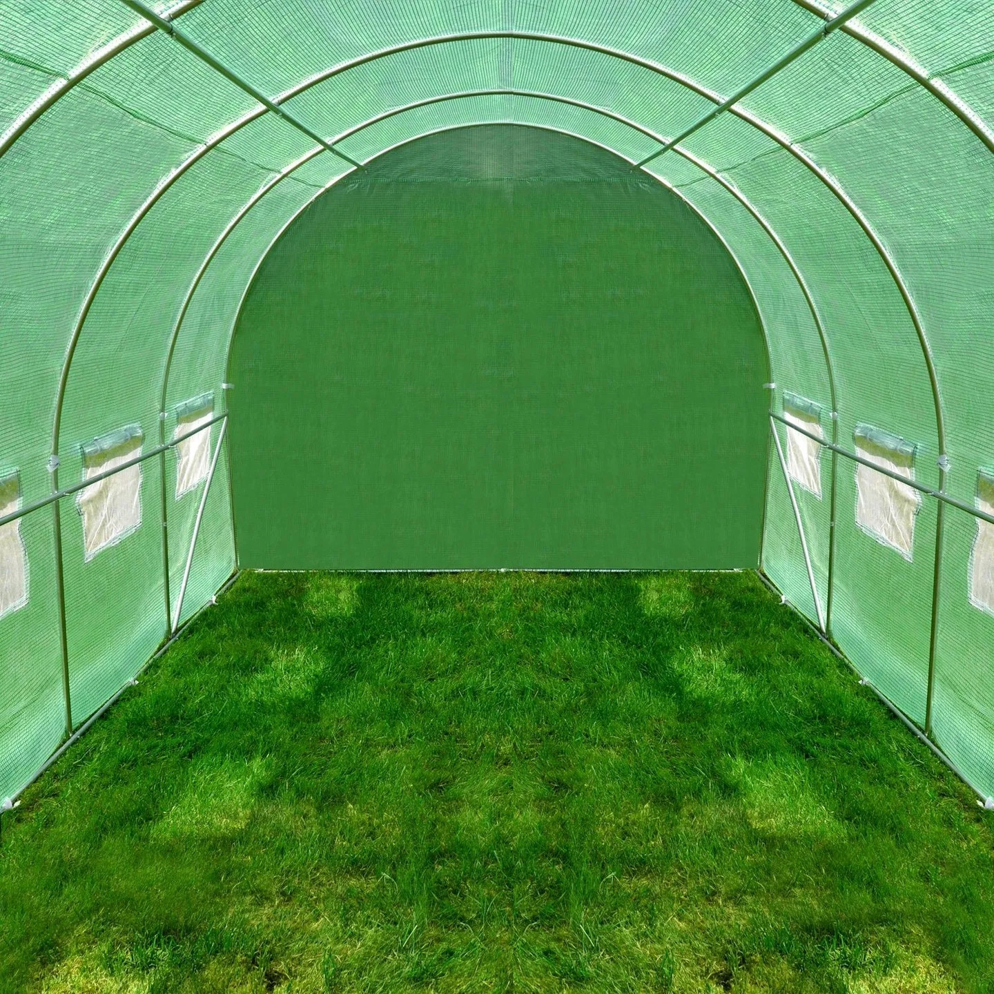 TUNEL OGRODOWY SZKLARNIA FOLIOWA FOLIAK 7M2 WZMOCNIONY SIATKA UV 2X3,5M Producent inna