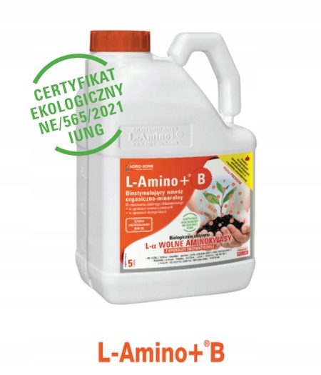Agro-Sorb L-Amino+ B 20L Aminokwasy Bor Ekologiczn