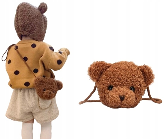 СУМКА ПЛЮШЕВЫЙ МИШКА ПЛЮШЕВЫЙ МИШКА СУМКА ДЛЯ ДЕВОЧКИ ПОДАРОК ПЛЮШЕВЫЙ ТАЛИСМАН