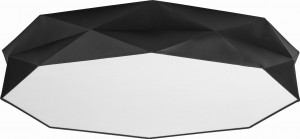 Plafon Tk Lighting Kantoor 4227 Czarny Biały