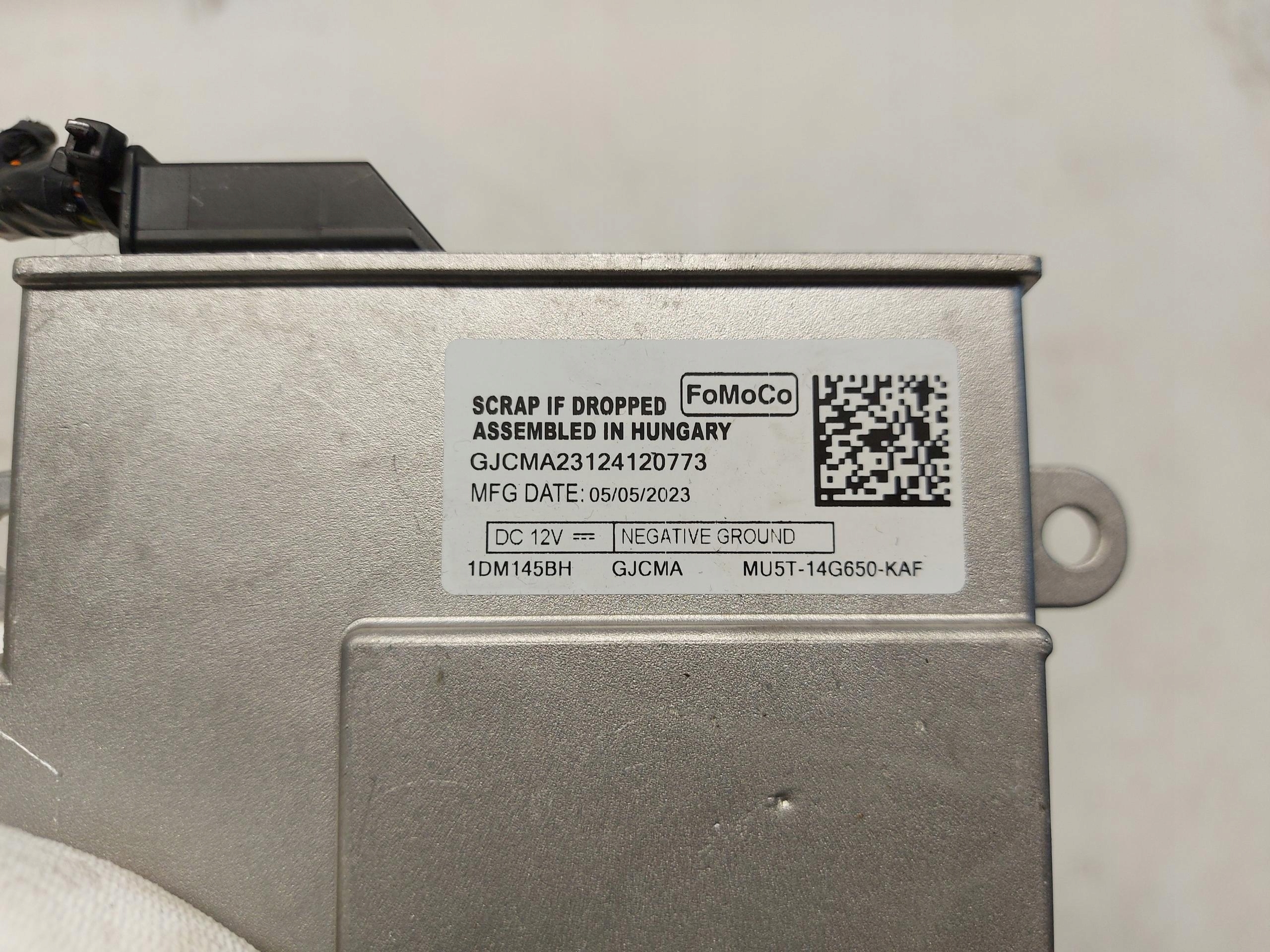 Ford Ranger VI 6 2024r. modulo Controllo GATEWAY MU5T-14G650-KAF