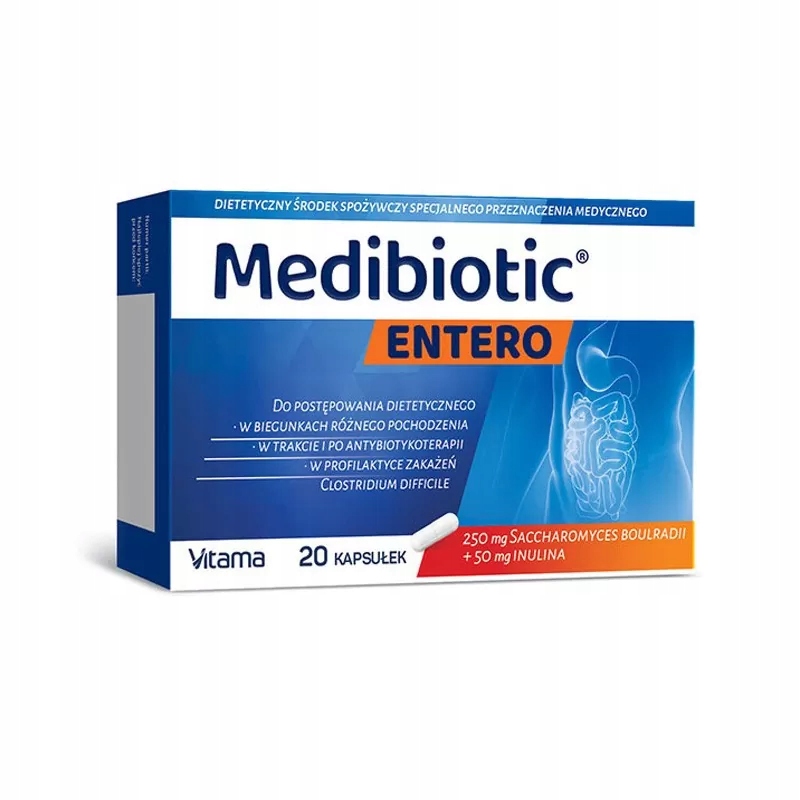 

Medibiotic Entero 20 kapsułek
