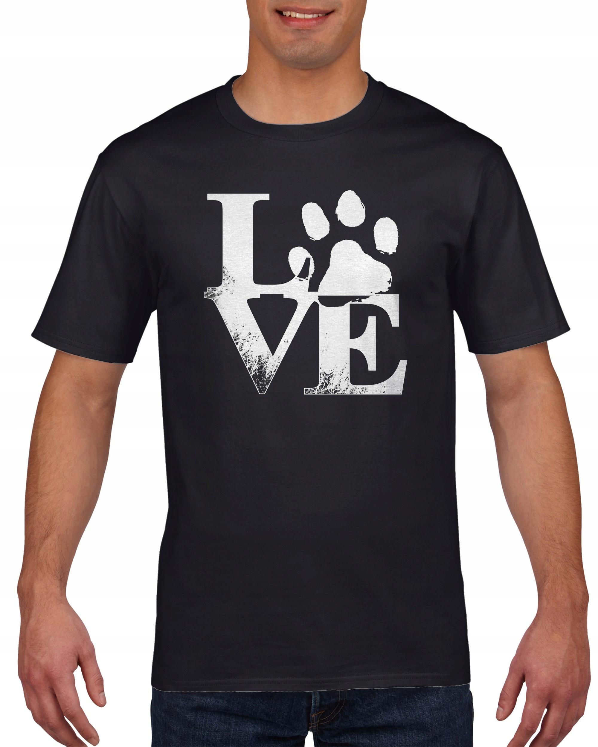 

Koszulka meska Love Animals Kocham Zwierzeta c