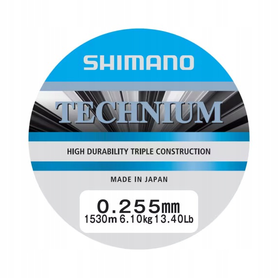 Żyłka Shimano Technium A 0,255mm 1530m 6,1kg