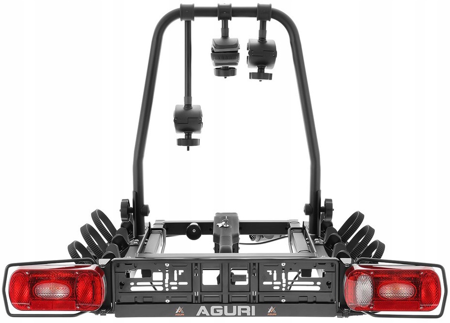 BAGAZNIK ROWEROWY NA HAK AGURI CRUISER NA 4 ROWERY Model Cruiser 3 Adapter