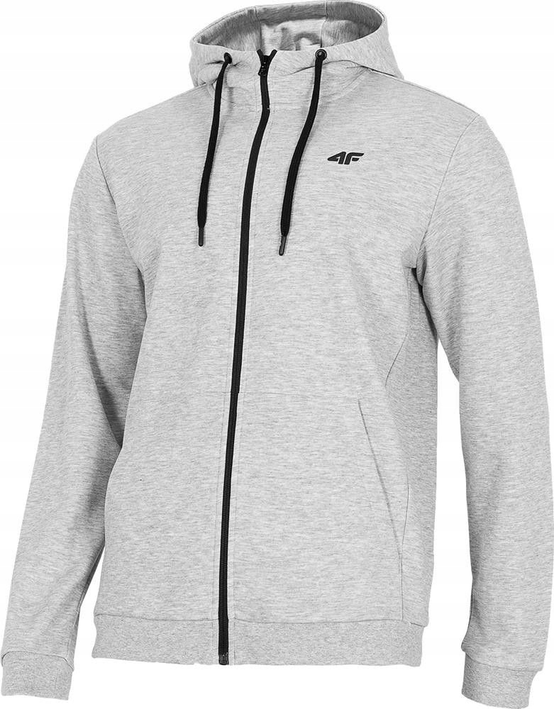 

Bluza Męska Rozpinana 4F H4L22 BLM353 Szary Melanż