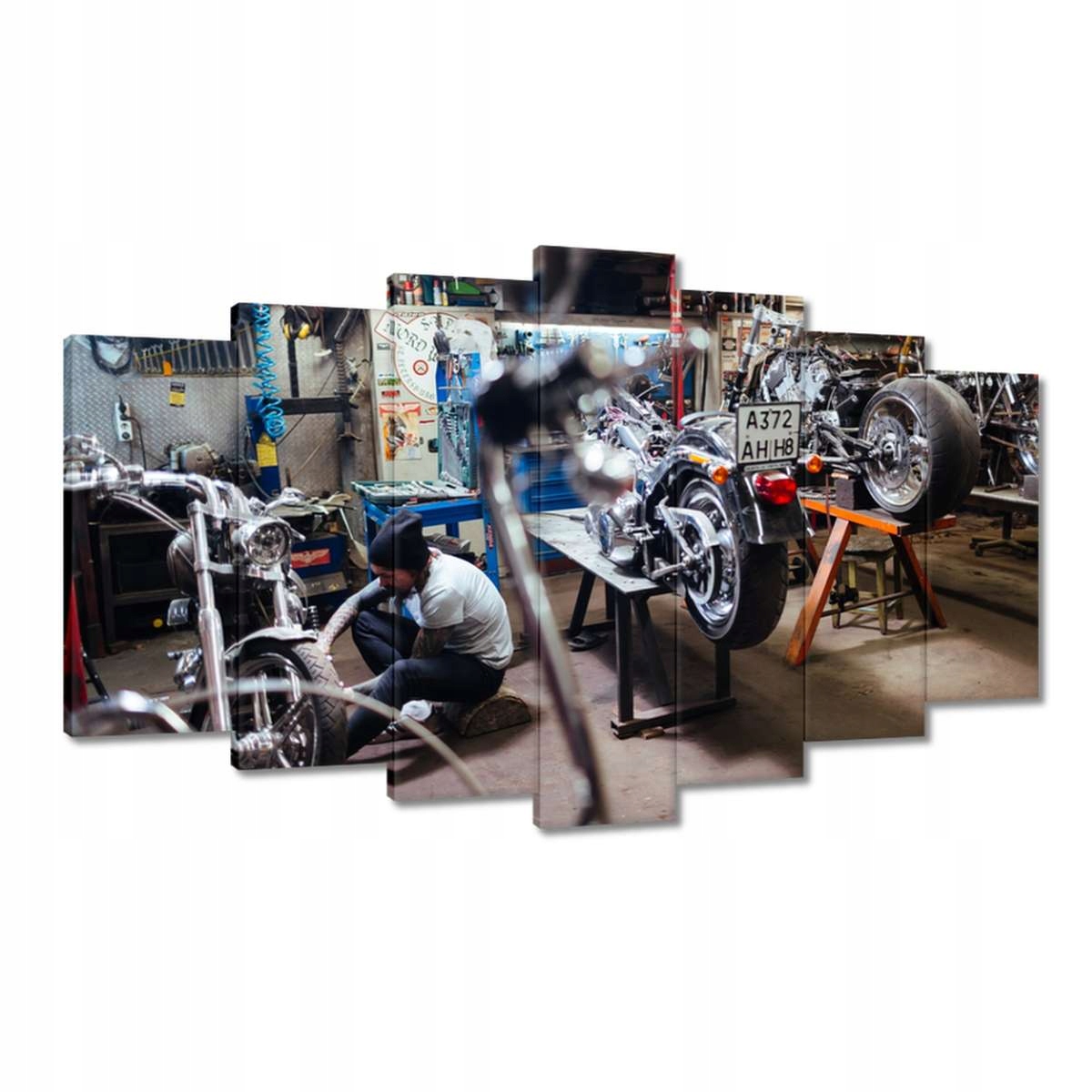 Obrazy 140x80 Motocykly