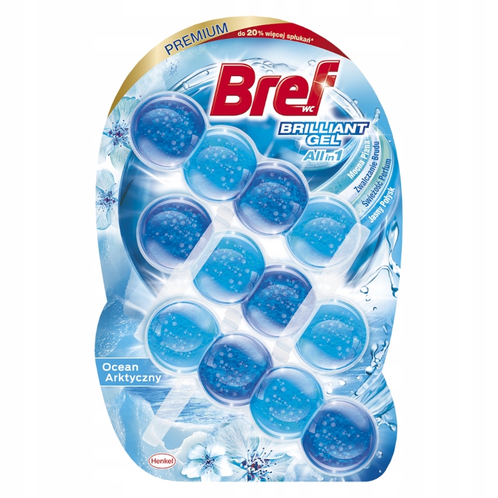 

Bref Brilliant Zawieszka do Wc Ocean 42g x3