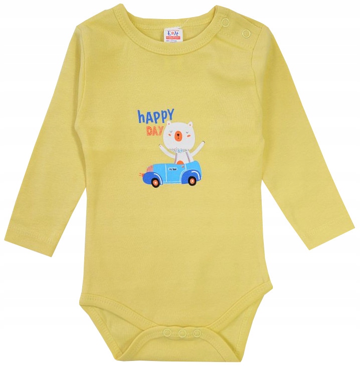 

Breeze Body Długi rękaw żółte 80 J2Ł