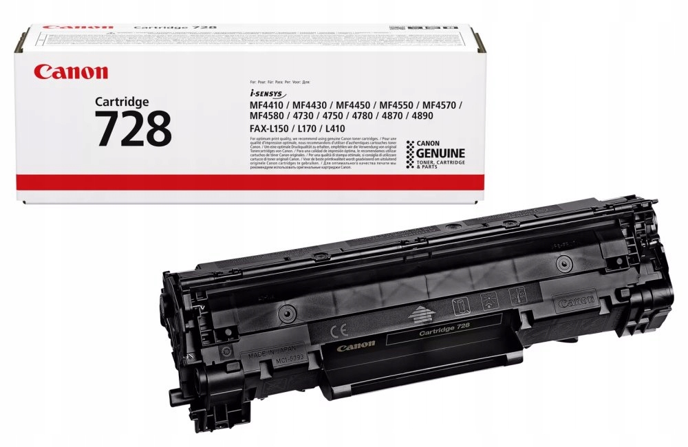 Canon toner CRG-728/ MF44x0/ MF45x0d/ 2100 strán/ Čierný