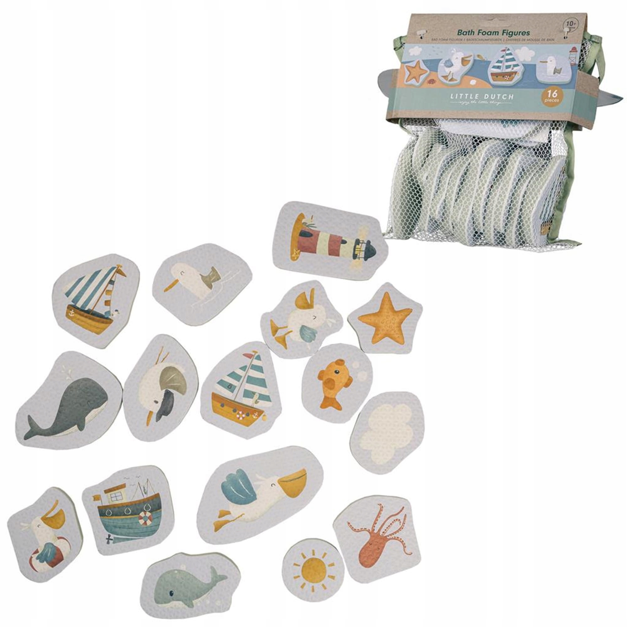 

Puzzle Piankowe Do Kąpieli Sailors Little Dutch