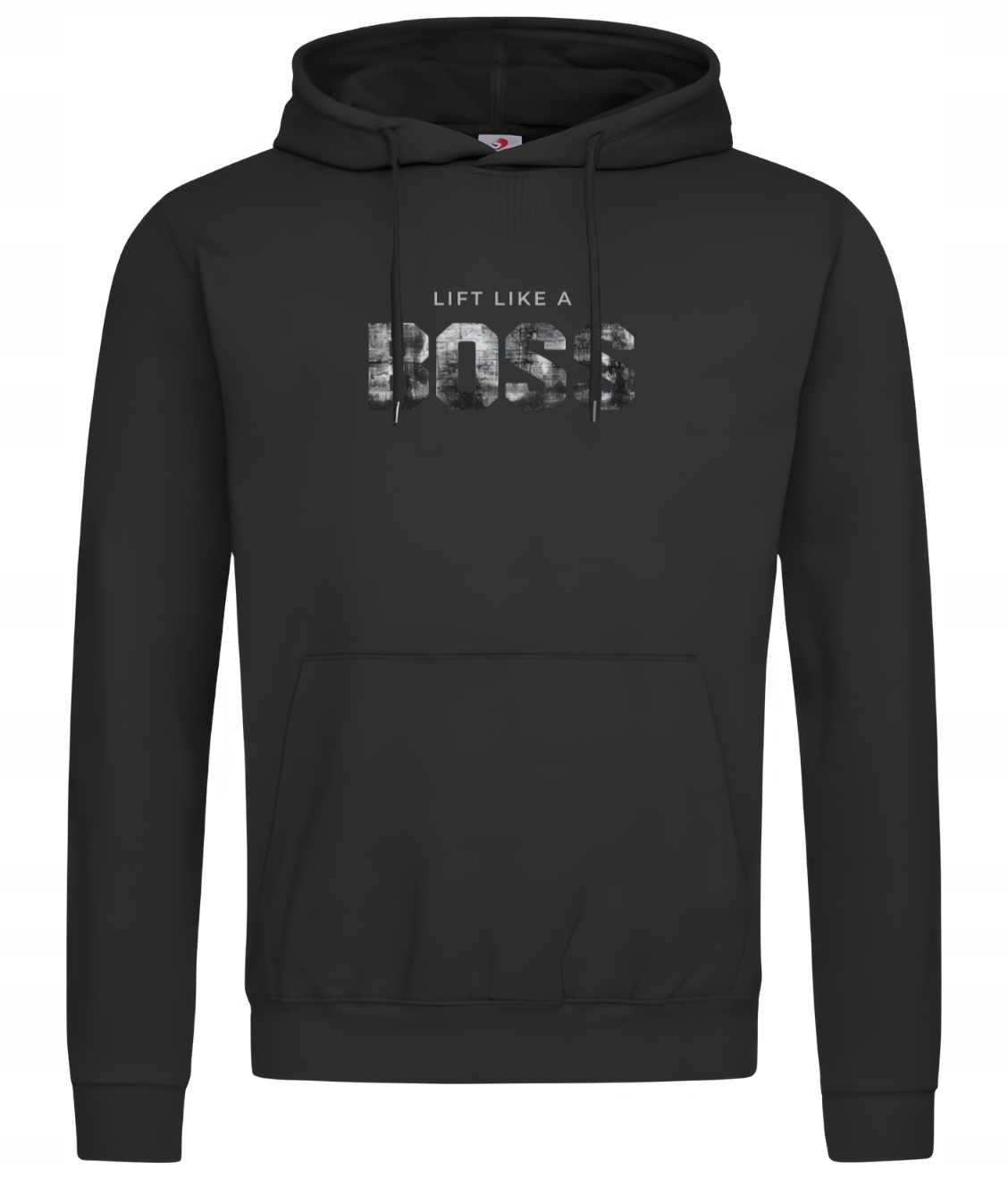 Mikina s kapucí Lift Like A Boss funguje jako skutečný prémiový lídr