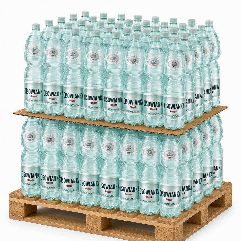 Cisowianka Přírodní neperlivá minerální voda 1,5 l x 126 kusů