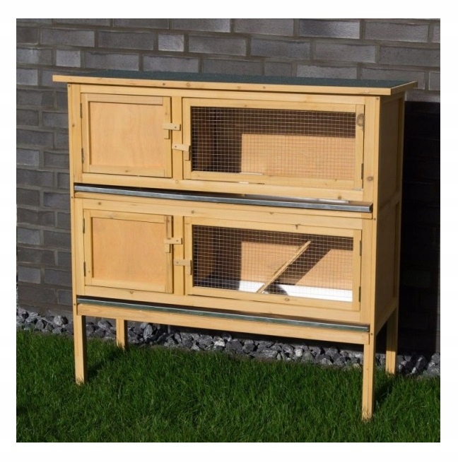 Levně Klec pro králíky pro hlodavce 2-úrovňová, patrová