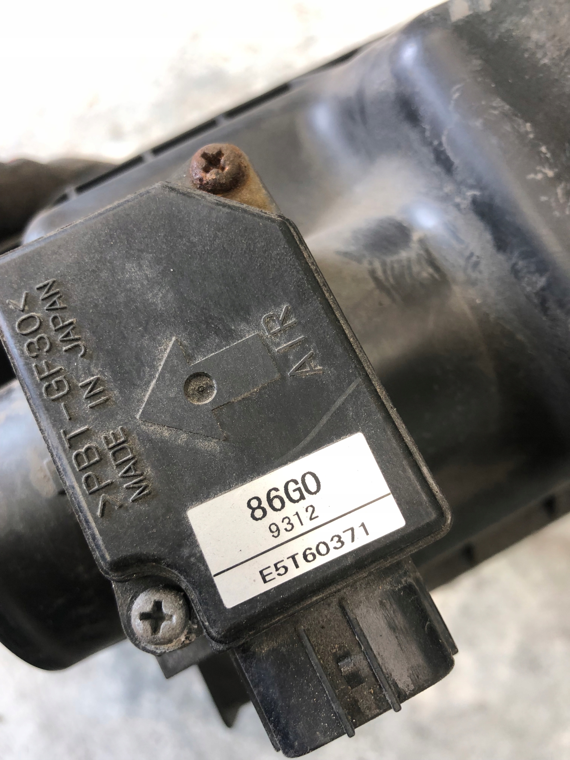 Gehäuse filter luft OPEL AGILA B 51K-A01