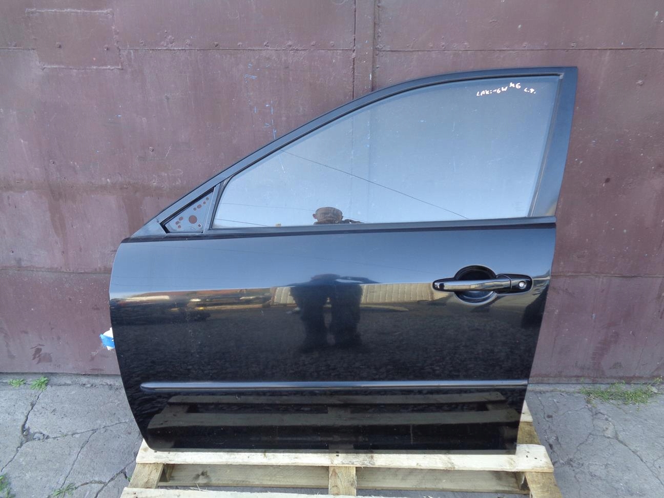 DRZWI LEWE PRZÓD PRZEDNIE MAZDA 6 I GG GY 2002- LAKIER: 16W