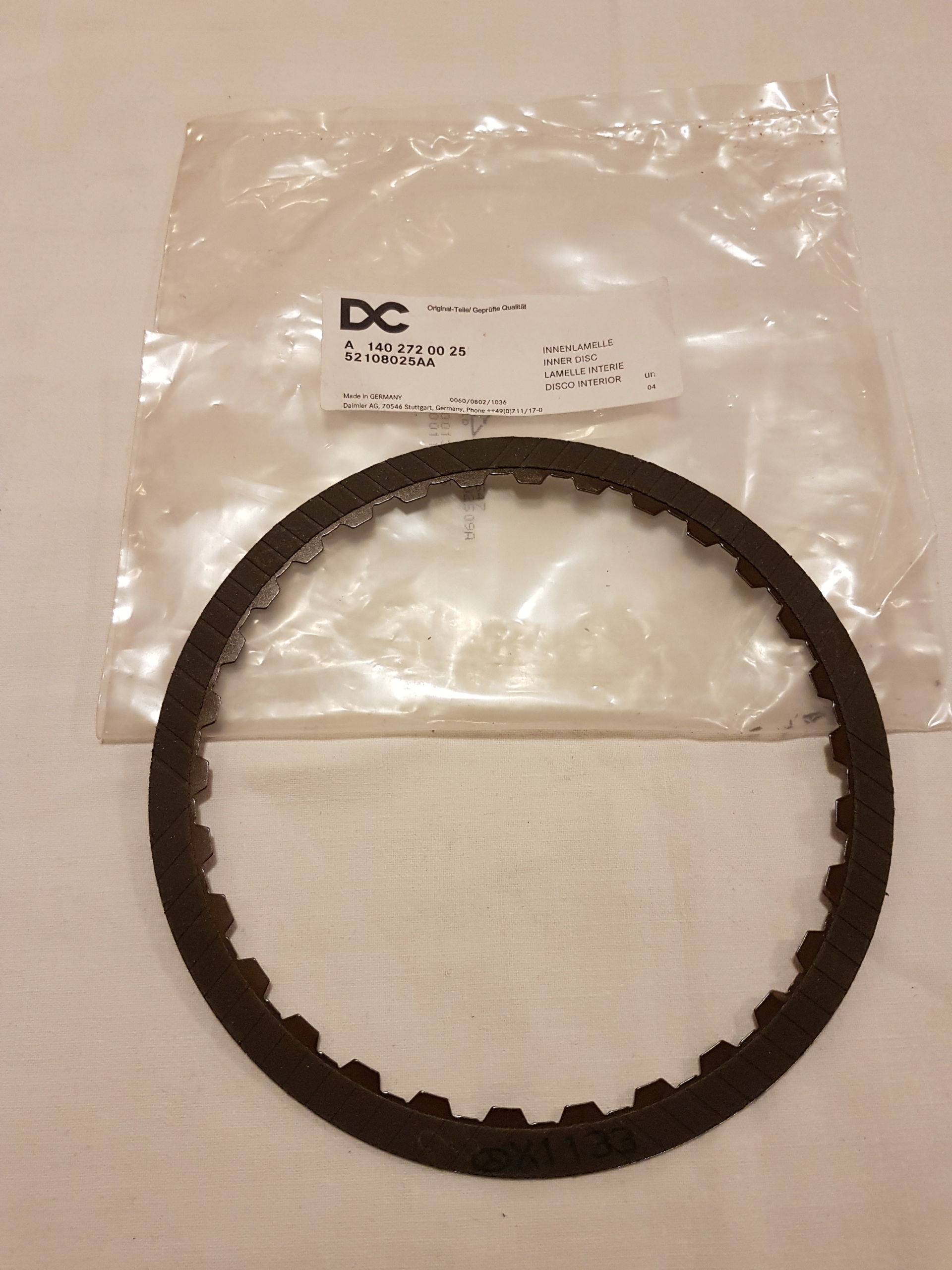 Mercedes диск коробка автомат 1402720025