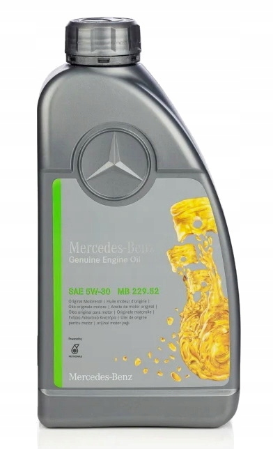 OLEJ MERCEDES ORYGINALNY 5W-30 MB 229.52 1L
