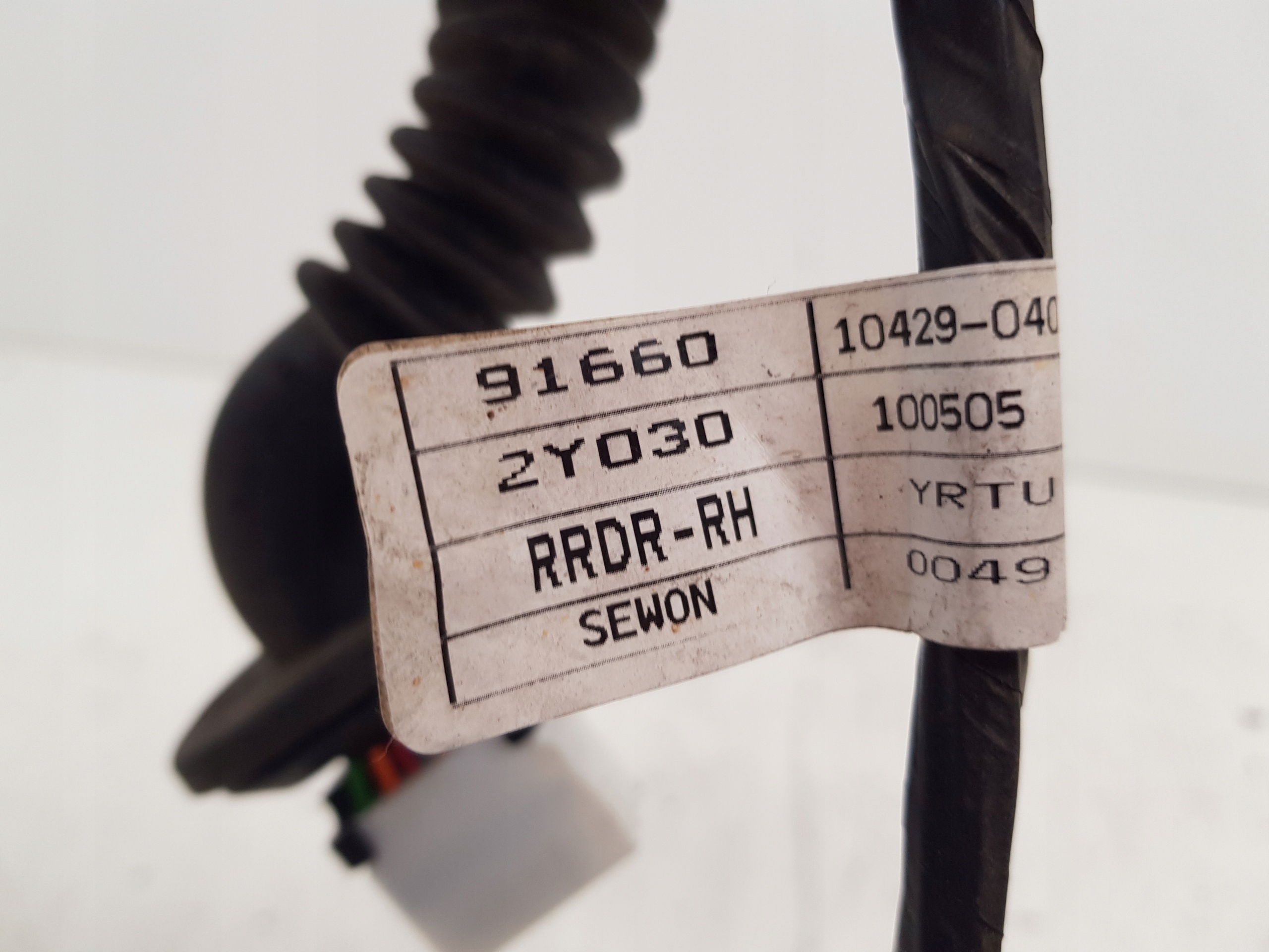 HYUNDAI IX35 bundle wiring door right rear part