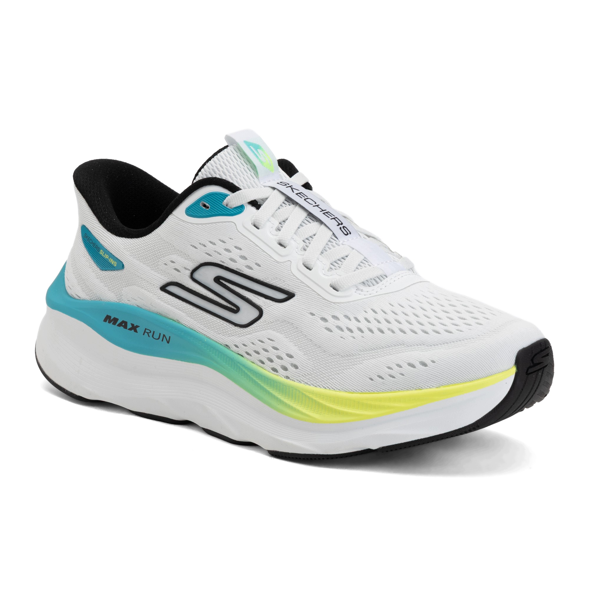 Buty do biegania męskie Skechers Max Run white