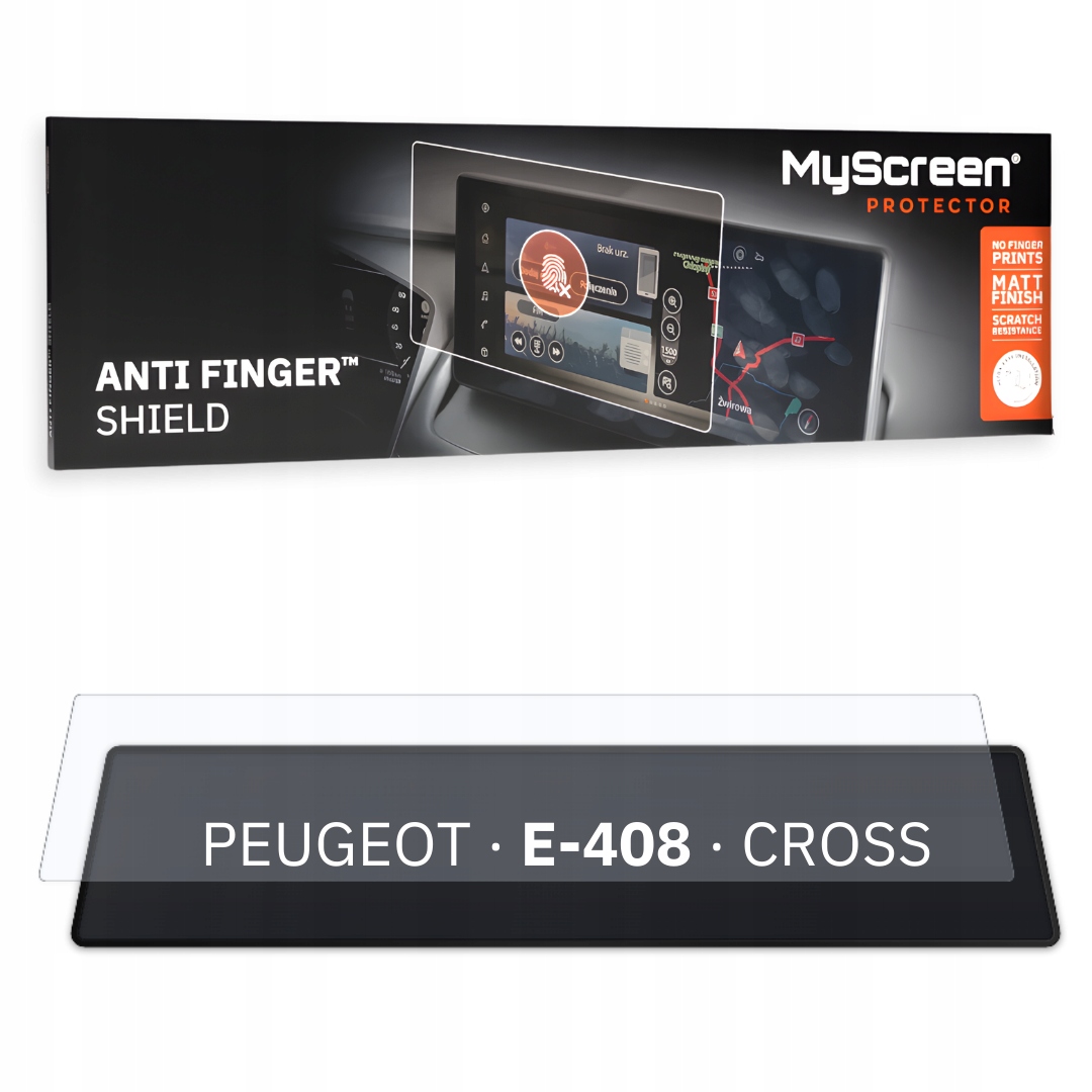 Ochranná Fólie pro Peugeot e-408 Business Cross 2023 Ovládací Panel