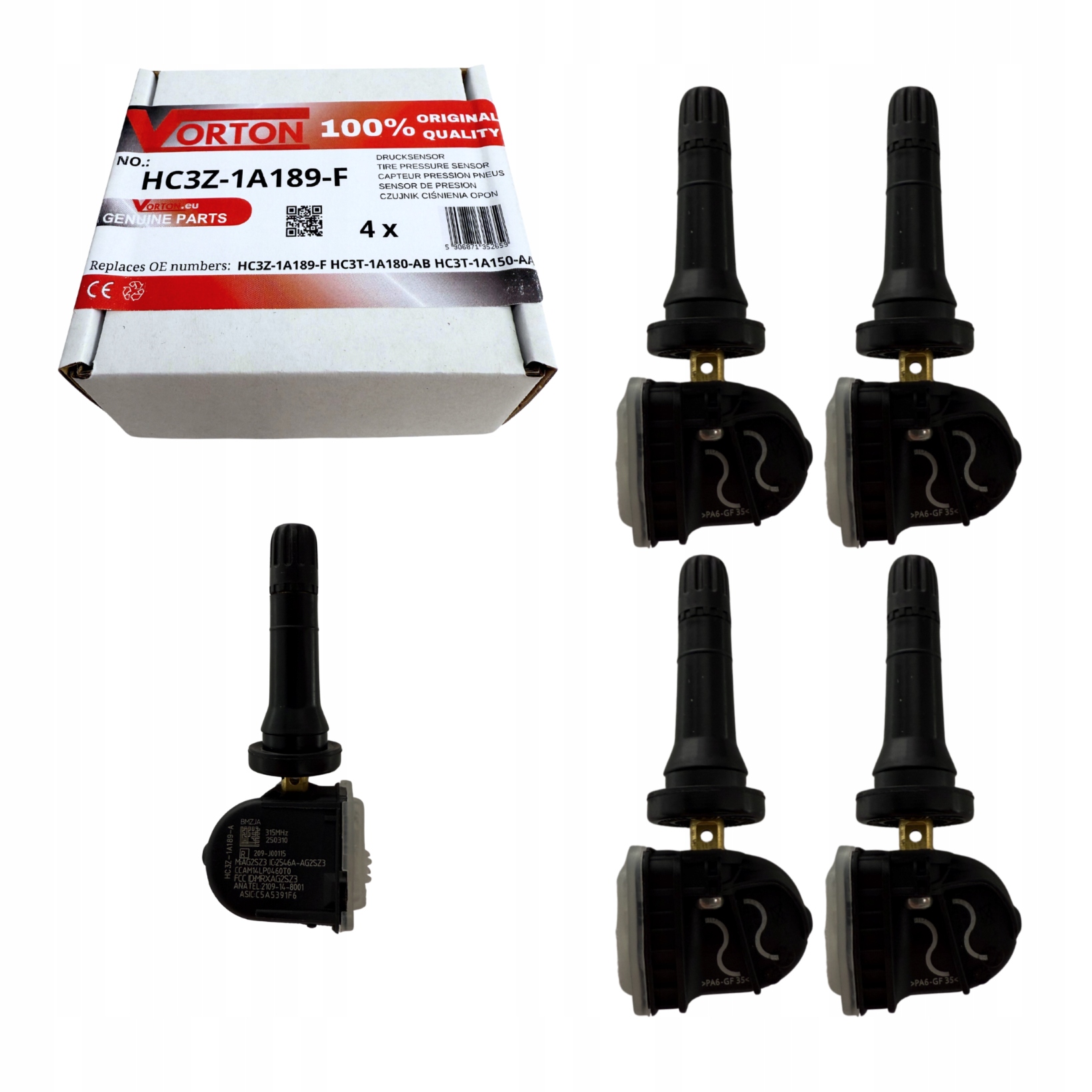 Senzor Tlaku Pneumatík Tpms Ford Usa F-250 F-350 Expedition Ranger