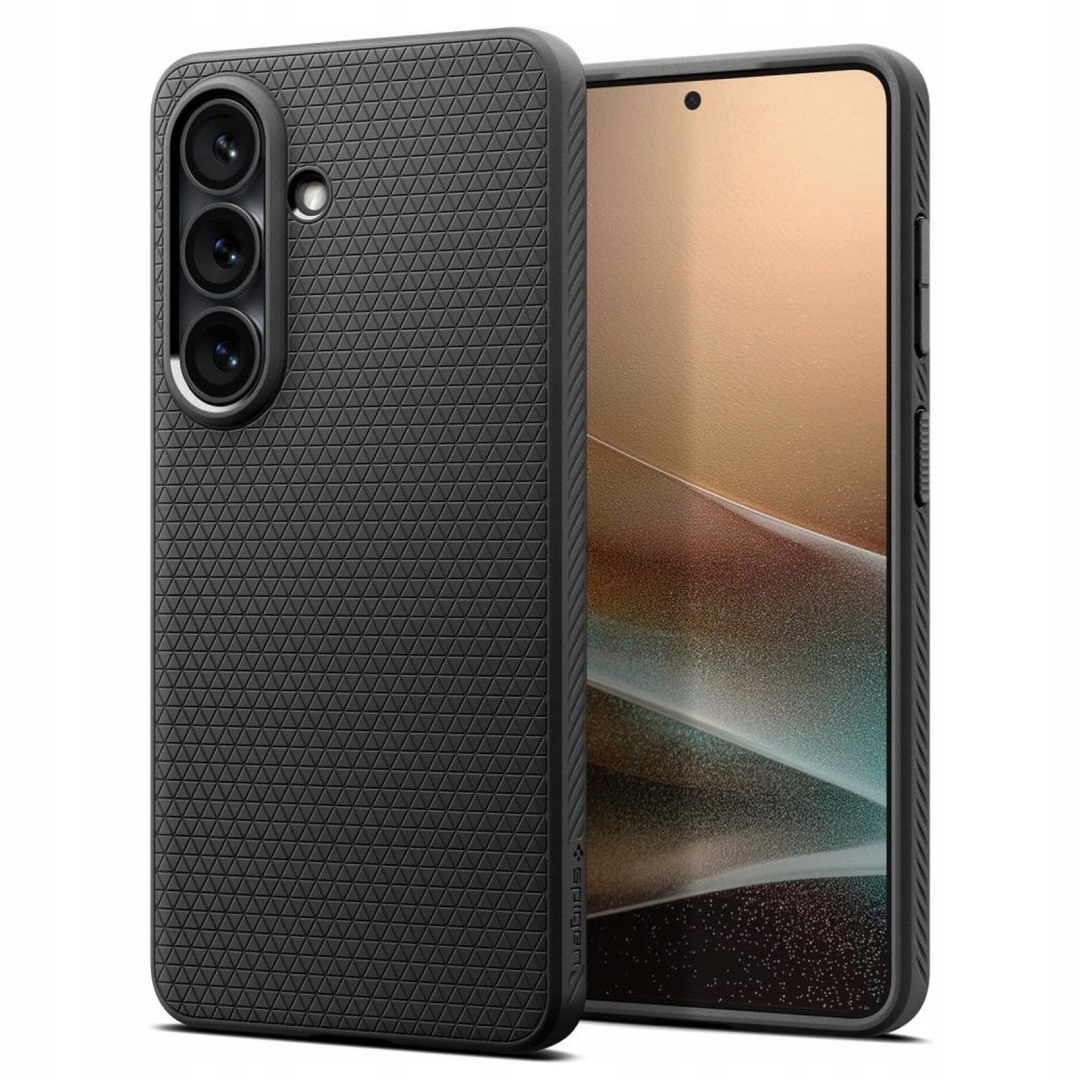 Etui pokrowiec case na Samsung Galaxy S26+ Liquid Air czarny mat Spigen