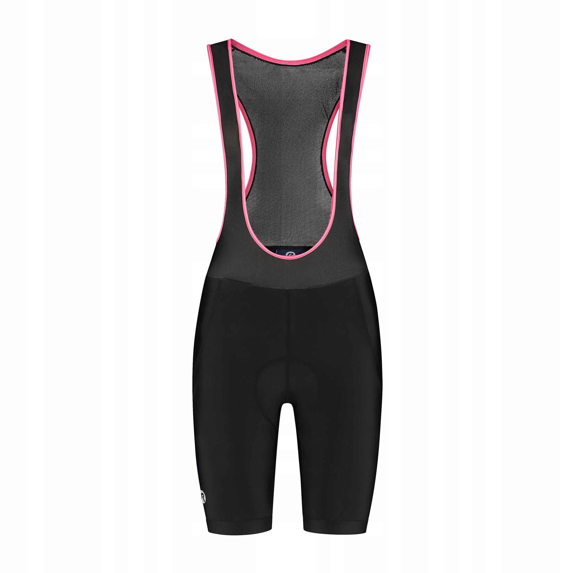 Spodenki rowerowe damskie Rogelli Core Bib Short W black/pink S
