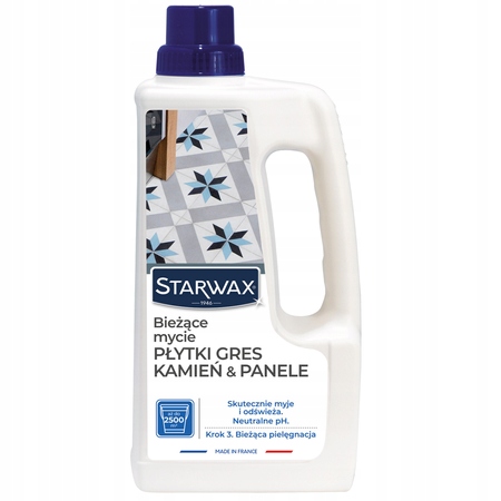 Starwax Koncentrat do częstego mycia 1L Płytki, Gres, Panele